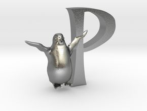 P-Pinguin in Natural Silver
