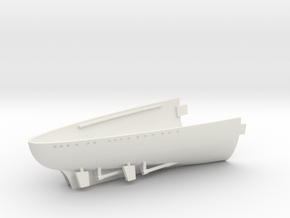 1/700 H44 Class Stern Full Hull in White Natural Versatile Plastic