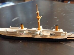 1/1250 Duilio Class in Smooth Fine Detail Plastic