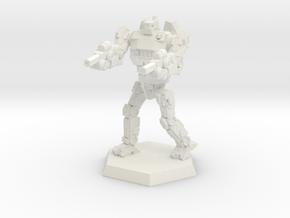 Mk3a Light/Scout Mech (v2) in White Natural Versatile Plastic: Small