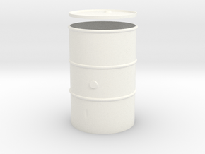 Barril-Golpeado+tapa-18 in White Processed Versatile Plastic