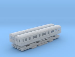 N Gauge D78 Underground Kit - Driving cars only in Tan Fine Detail Plastic