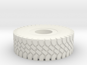 IVECO-TRUCK-H0-rueda in White Natural Versatile Plastic
