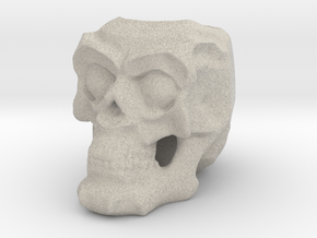 Skull Planter in Natural Sandstone