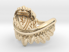 Good Omens: Aziraphale's Ring in 14K Yellow Gold: 3 / 44