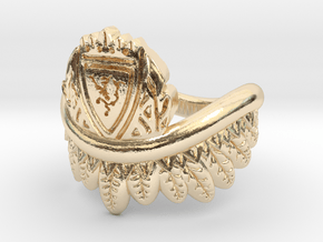 Good Omens: Aziraphale's Ring in 14k Gold Plated Brass: 3.5 / 45.25