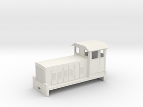 HOn30 Australian Cane Locomotive 2 "Amye" in White Natural Versatile Plastic