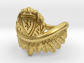 Good Omens: Aziraphale's Ring in Polished Brass: 4.5 / 47.75