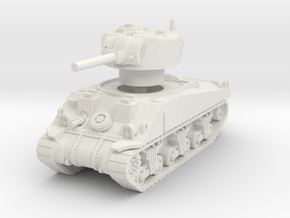Sherman V tank 1/76 in White Natural Versatile Plastic