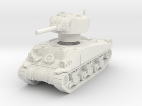 Sherman V tank 1/72 in White Natural Versatile Plastic