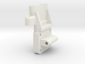 KYOSHO TRIUMPH REAR BULKHEAD in White Natural Versatile Plastic