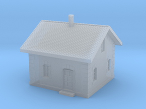 1/350th scale MAV guard house in Smooth Fine Detail Plastic