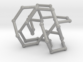Pretzel knot in FCC lattice in Aluminum