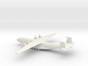 Antonov An-22 Antei in White Natural Versatile Plastic: 1:700