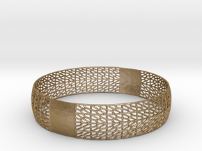 Bracelet in Polished Gold Steel