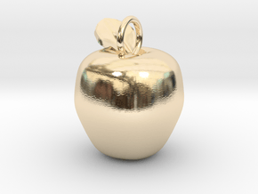 Apple Charm in 14K Yellow Gold