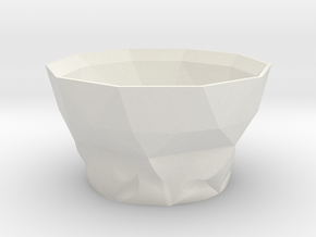 Morph cup 1 in White Natural Versatile Plastic