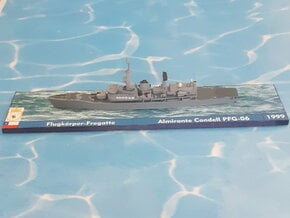 Chilean Frigate PFG-06 Almirante Condell 1/1250 in Tan Fine Detail Plastic