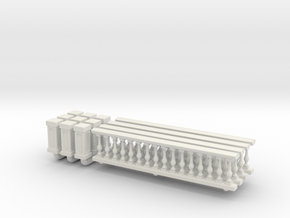 Baluster 01. 1:64 Scale  in White Natural Versatile Plastic
