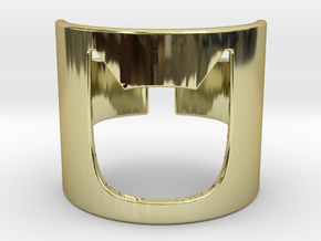 BATMAN Ring 190mm in 18k Gold Plated Brass