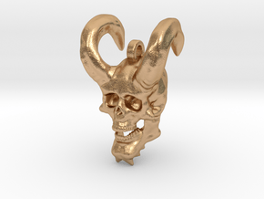 Rhondorn Skull Keychain/Pendant in Natural Bronze