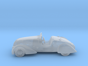 Peugeot 402 Convertible 1:160 N in Smooth Fine Detail Plastic