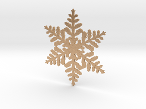 snowflake in Natural Bronze