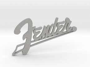 Fender Logo - 3.25" in Aluminum