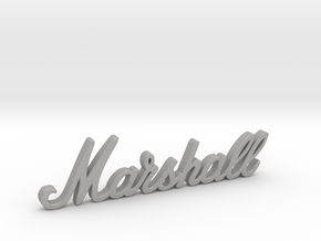 Marshall Logo - 3.25" for Pinball Speaker Panel in Aluminum