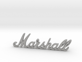 Marshall Logo - 2.5" for Pinball Speaker Panel in Aluminum