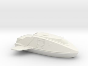 1/100 Shuttlepod (NX Class) in White Natural Versatile Plastic