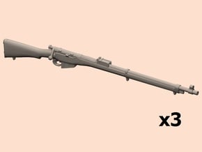 1/20 Lee Enfield rifles Mk.1 in Tan Fine Detail Plastic