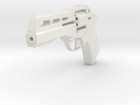 Sarah Conner Revolver Replica -Terminator Inspired in White Natural Versatile Plastic