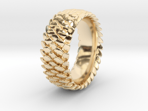 scale ring 2016 size 15  in 14K Yellow Gold