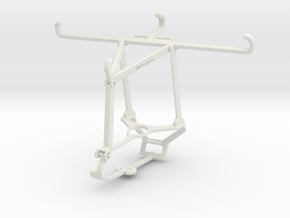 Controller mount for Steam & ZTE Blade 10 Prime -  in White Natural Versatile Plastic