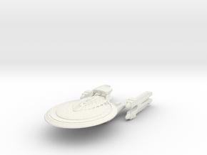 Montana Class Refit Battleship in White Natural Versatile Plastic