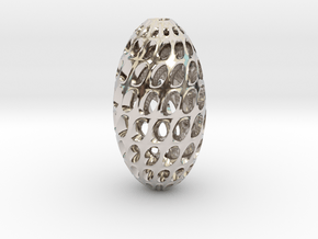 Hollow Egg  in Platinum
