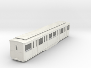 0-87-paris-metro-1935-remorque-AB4 in White Natural Versatile Plastic