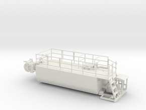 1/50th Hydroseeder Truck Body in White Natural Versatile Plastic