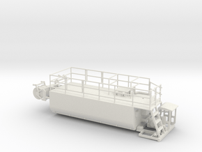 1/64th Hydroseeder truck body in White Natural Versatile Plastic
