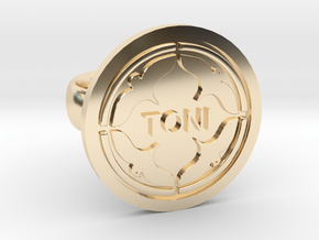 BirdRing for Toni in 14k Gold Plated Brass
