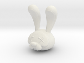 krazlo bunny in White Natural Versatile Plastic: 1:25