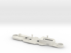 1/700 H44 Class Superstructure in White Natural Versatile Plastic