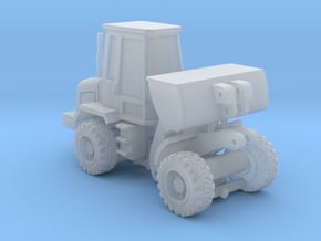 1-87 Scale Small Front Loader in Tan Fine Detail Plastic