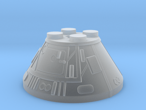 Detailed BPC designed for LEGO Saturn V in Tan Fine Detail Plastic
