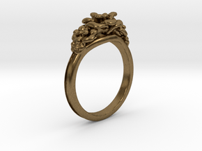 Rose Ring in Natural Bronze