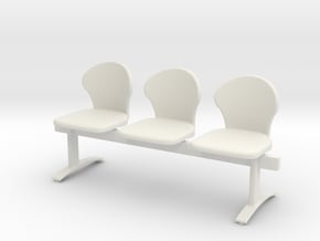 Printle Thing Chair 034 - 1/24 in White Natural Versatile Plastic