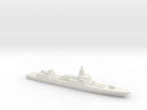 055 Destroyer (2017), 1/3000 in White Natural Versatile Plastic