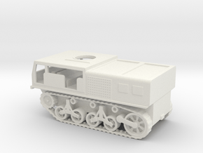 1/48 Scale M4 High Speed Tractor in White Natural Versatile Plastic