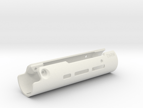 Handguard for ICS MP5 airsoft SMG in White Natural Versatile Plastic